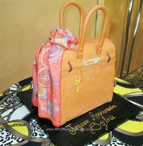 How to Make Fondant Bag Cake for Beginners / HERMES Bag 